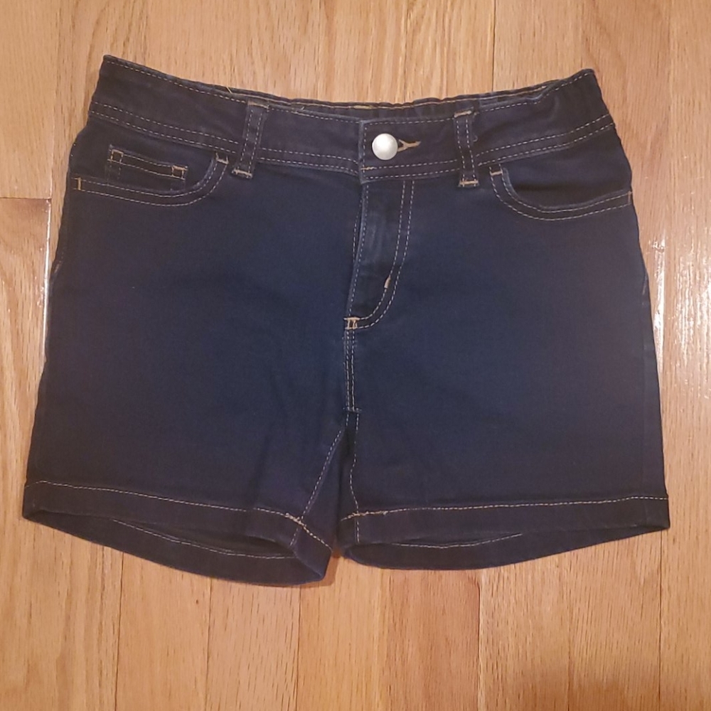 Dark-Wash Kid's Jean Shorts